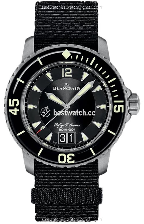 Blancpain Fifty Fathoms Mens watch Unisex Automatic Titanium 5050-12b30-naba