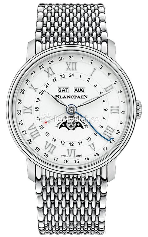Blancpain Villeret Moonphase Mens watch Unisex Automatic Steel 6676-1127-mmb