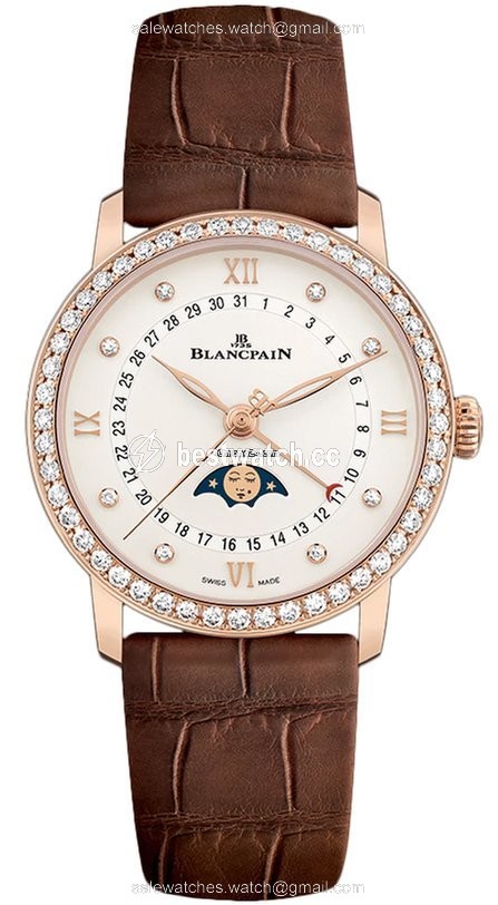 Blancpain Villeret Womens watch Automatic Rose gold 6126-2987-55b