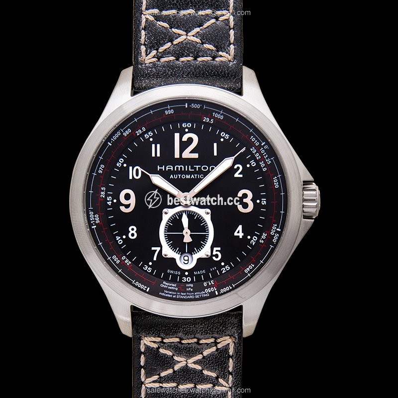 Hamilton Khaki Aviation Mens watch Unisex Automatic Steel H76655733
