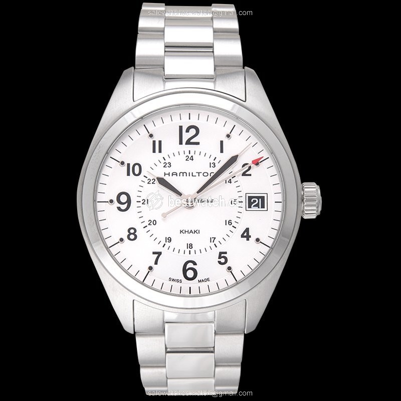 Hamilton Khaki Field Mens watch Unisex Quartz Steel H68551153