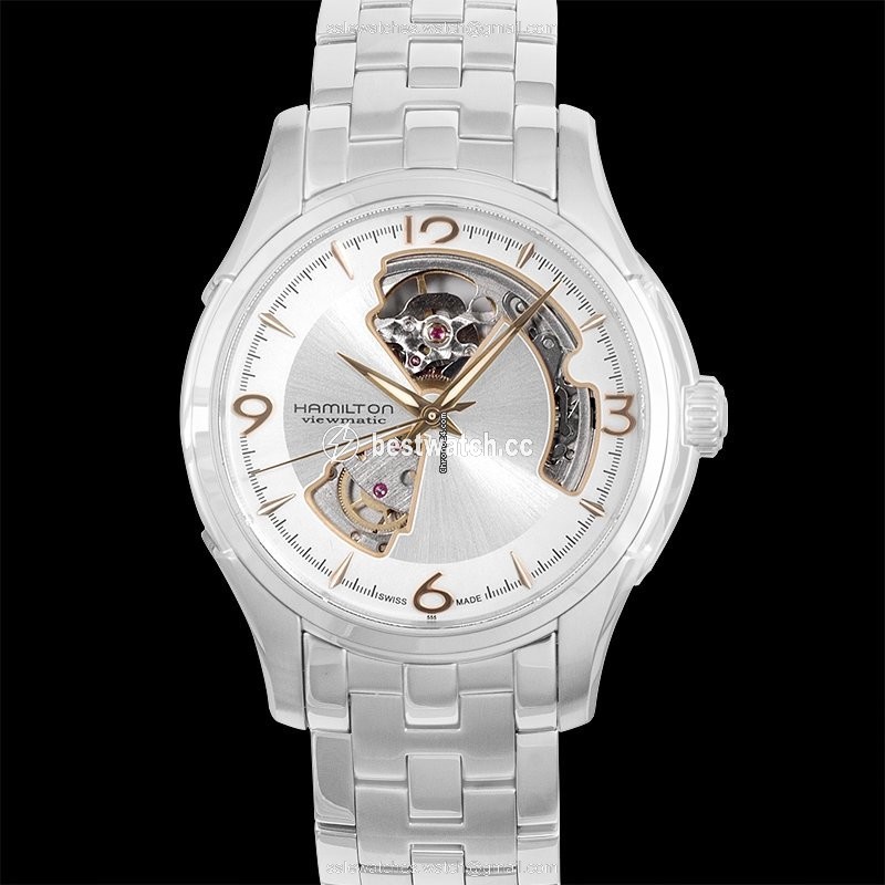 Hamilton Jazzmaster Open Heart Mens watch Unisex Automatic Steel H32565155