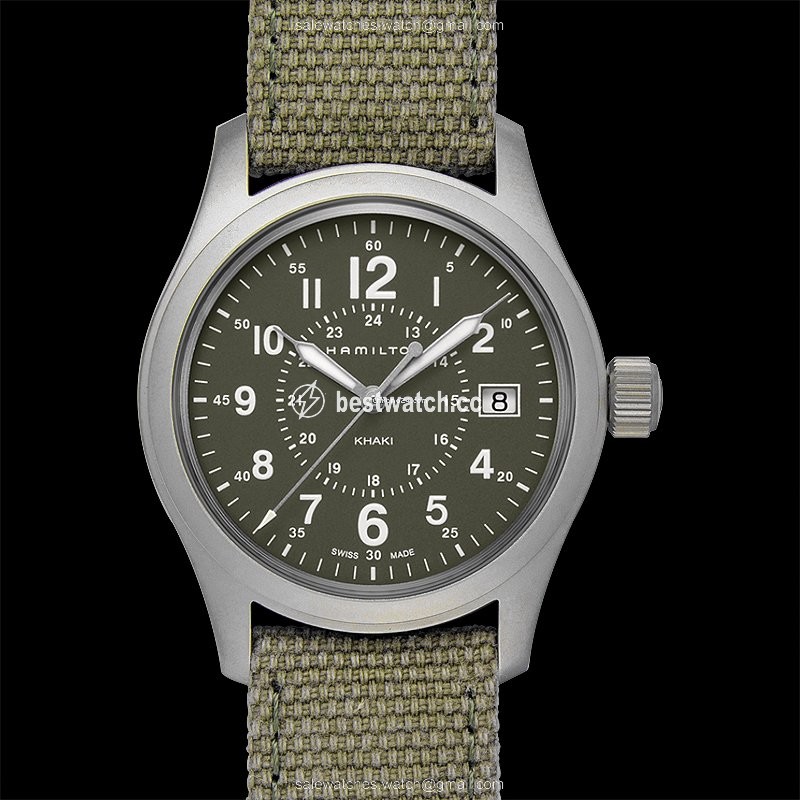 Hamilton Khaki Field Mens watch Unisex Quartz Steel H68201963