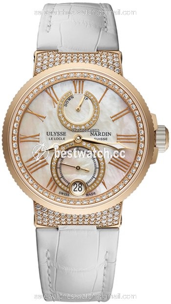 Ulysse Nardin Marine Womens watch Automatic Rose gold 1182-160C 490