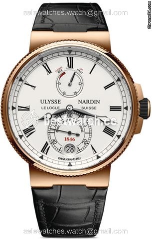 Ulysse Nardin Marine Chronometer Manufacture Mens watch Unisex Automatic Rose gold 1186-126 E0