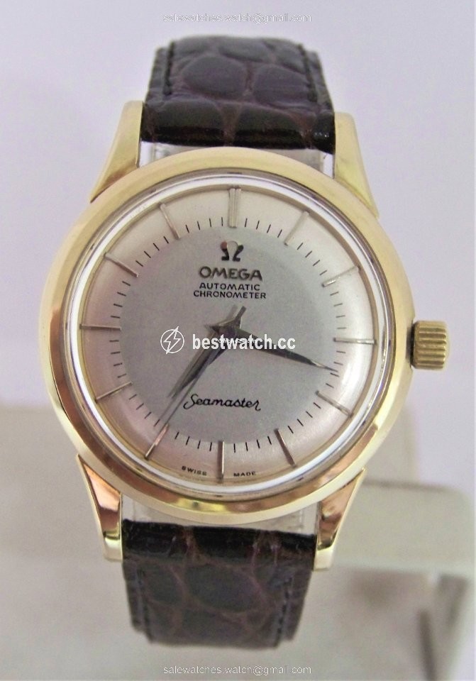 Omega Seamaster Mens watch Unisex Manual winding Yellow gold 9082