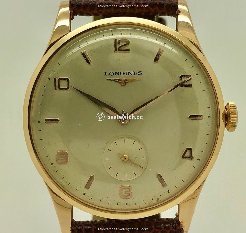 Longines Mens watch Unisex Manual winding Yellow gold 6247