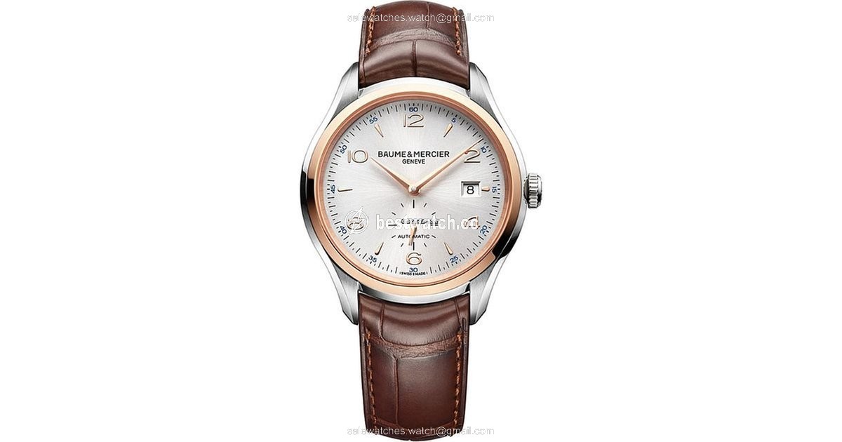Baume & Mercier Clifton Mens watch Unisex Automatic Gold Steel M0A10139