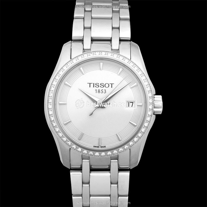 Tissot Couturier Womens watch Quartz Steel T035.210.61.011.00