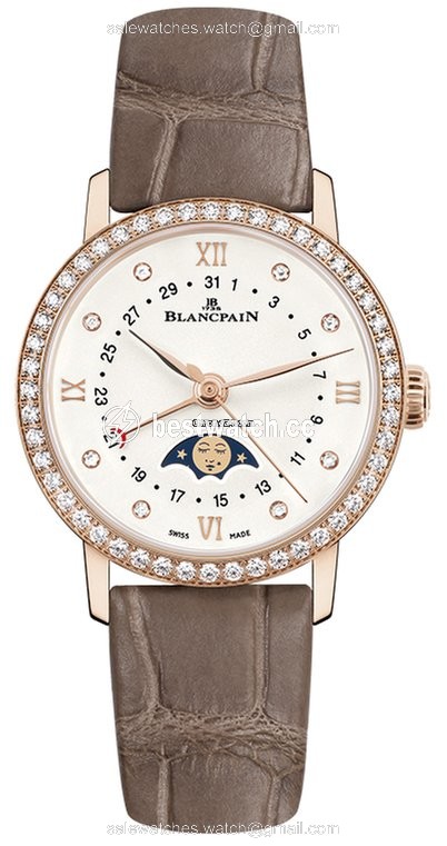 Blancpain Villeret Womens watch Automatic Rose gold 6106-2987-55a