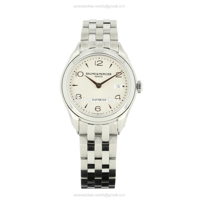 Baume & Mercier Clifton Womens watch Quartz Steel MOA10175