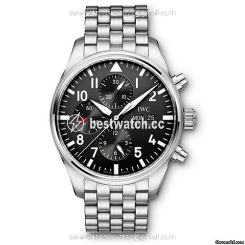 IWC Pilot Chronograph Mens watch Unisex Automatic Steel IW377710