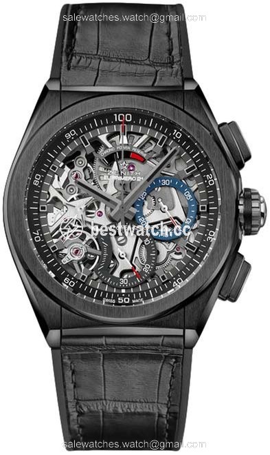 Zenith Defy El Primero Mens watch Unisex Automatic Ceramic 49.9000.9004 78.r582 499000900478r582