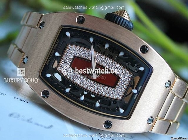 Richard Mille RM 07 Womens watch Manual winding Rose gold Richard Mille RM07
