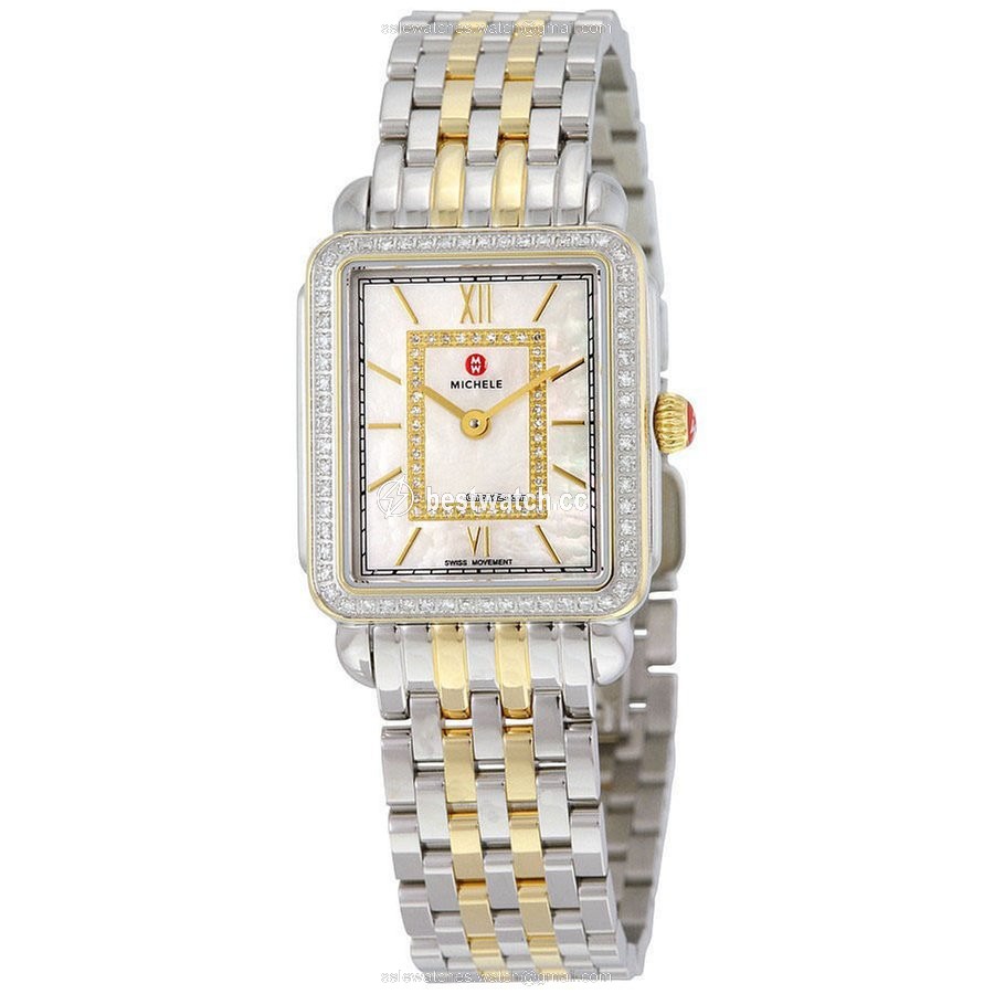Michele Deco Womens watch Quartz Steel MW06I01C5963